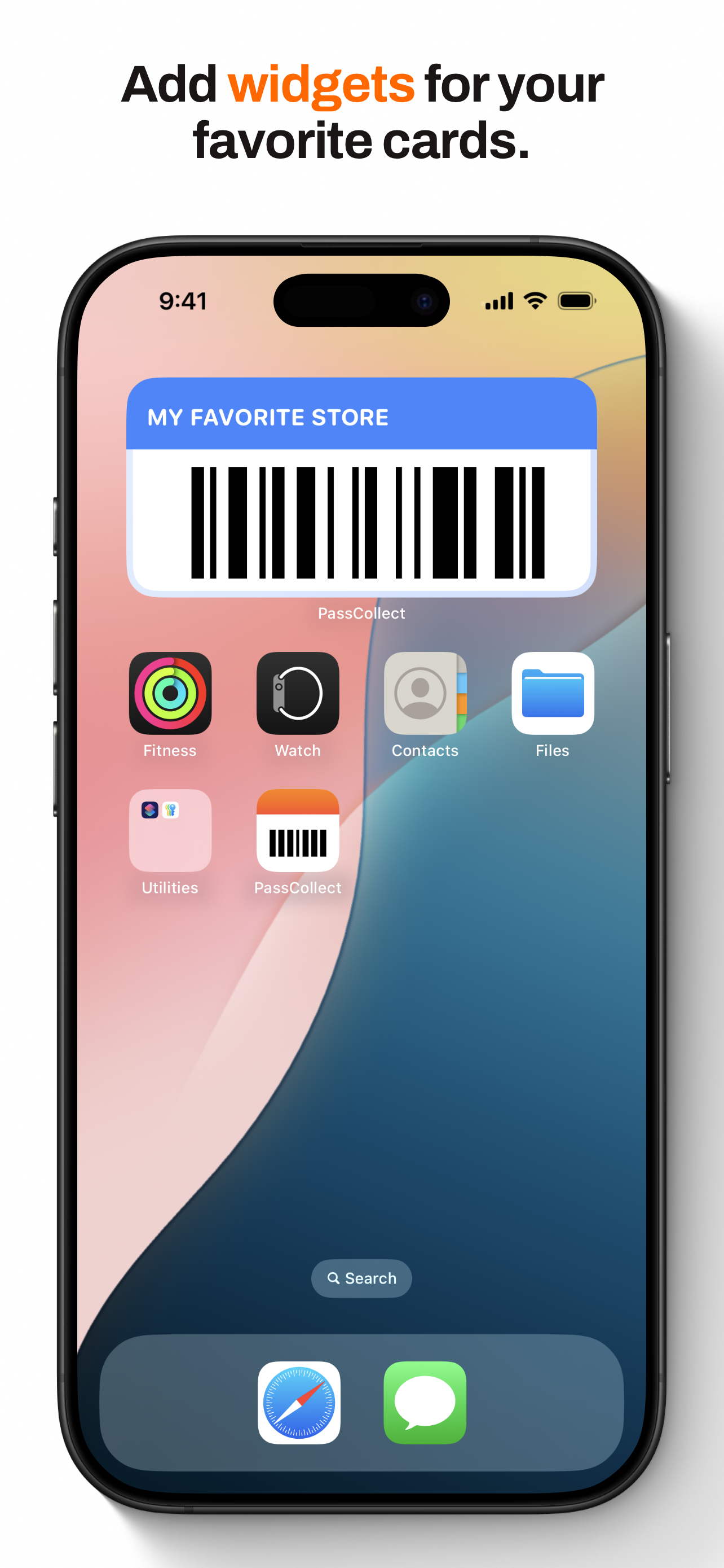 Home-screen widgets